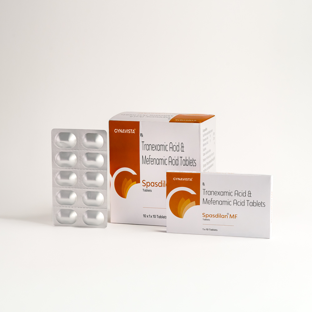 Tranexamic Acid 500mg + Mefenemic Acid 250mg