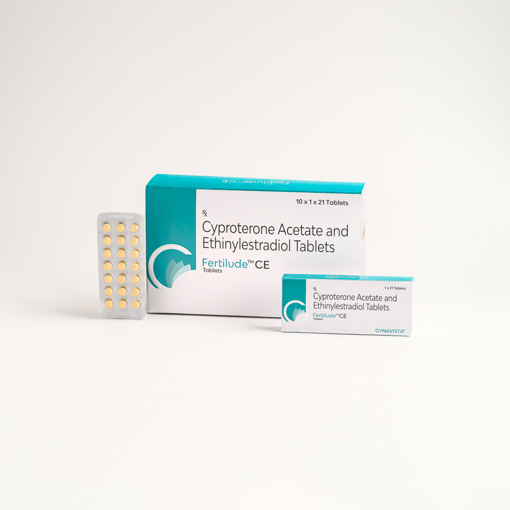 Cyproterone Acetate B.P 2mg + Ethinyl Estradiol I.P 35 mcg