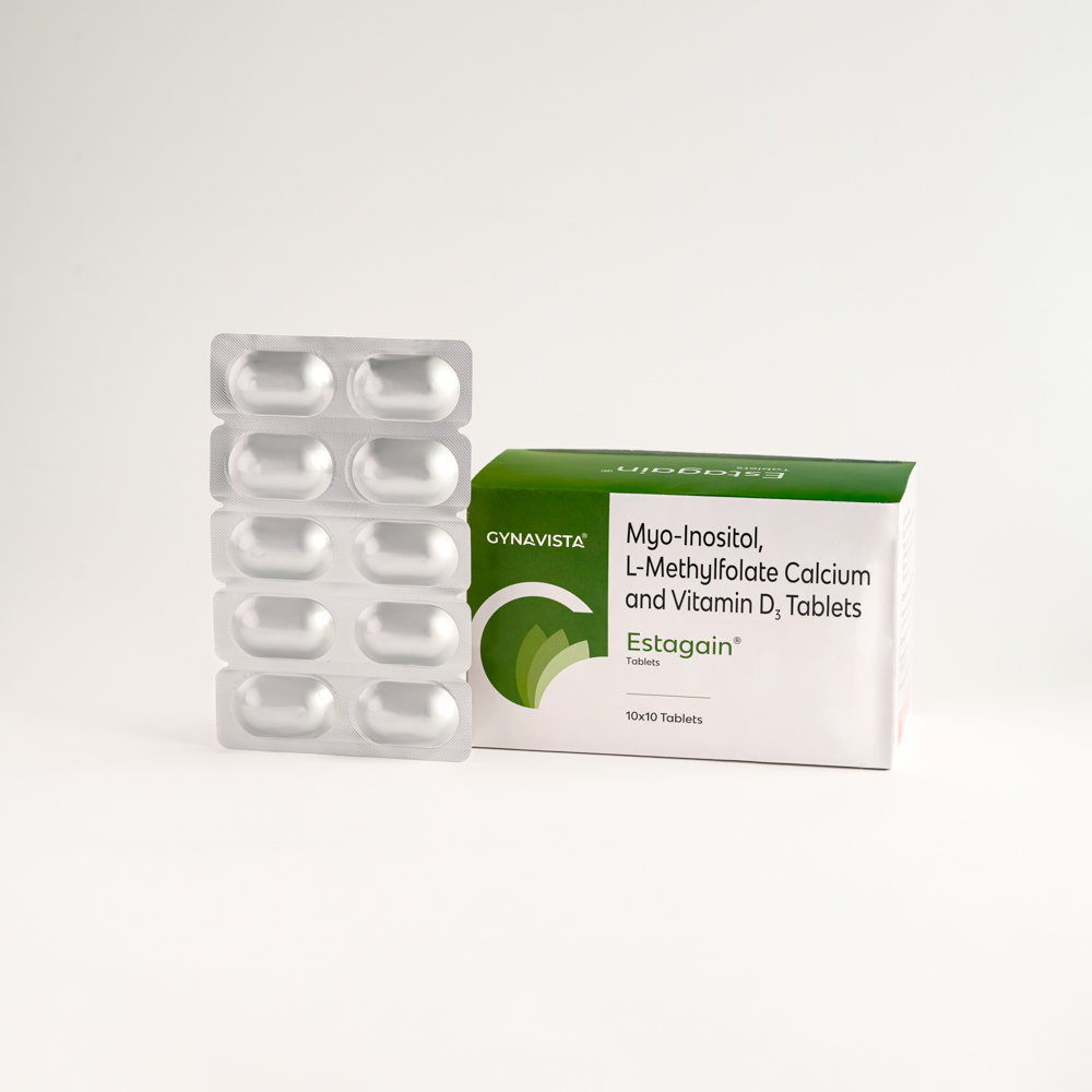 Myo-Inositol 1000mg + L-Methyl Folate 0.5mg + Vitamin D3 1000 IU