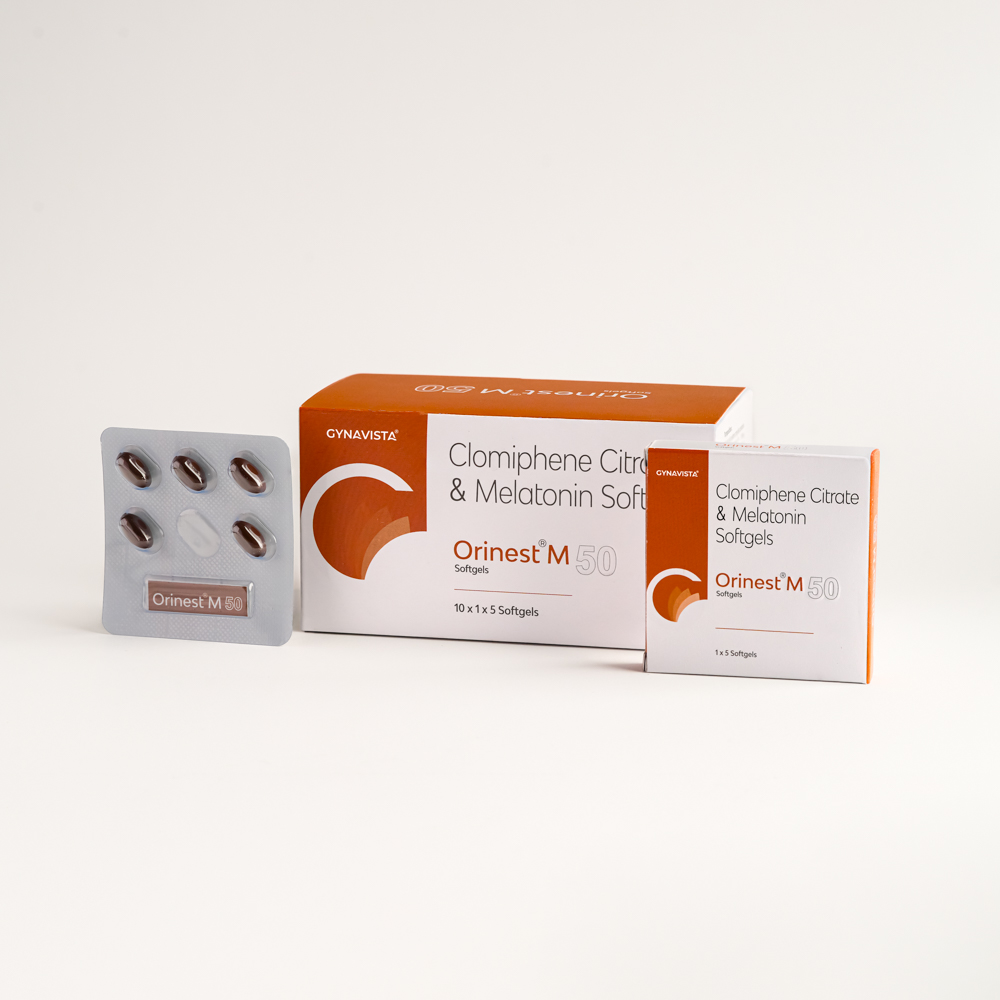 Clomiphene 50mg + Melatonin 3mg