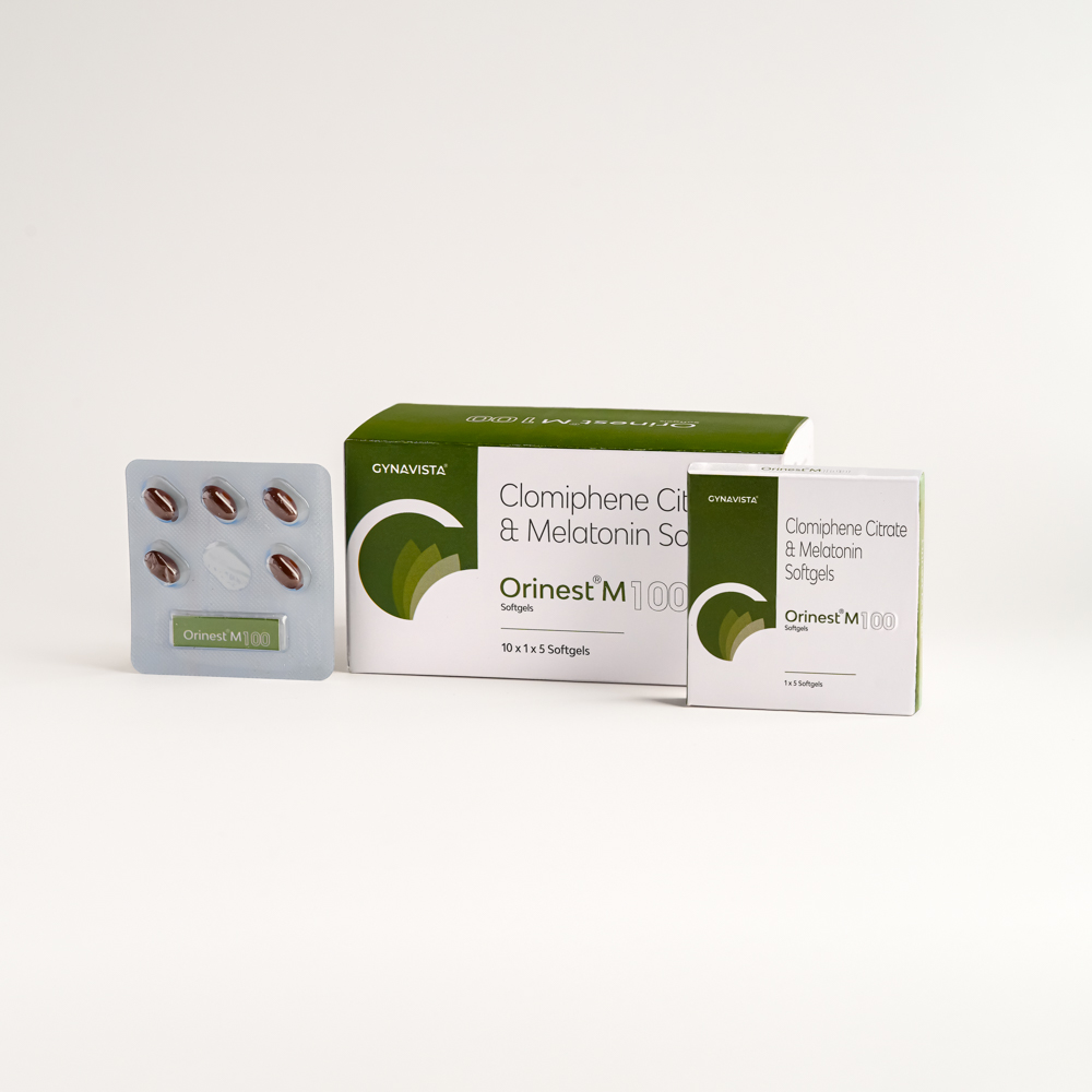 Clomiphene 100mg + Melatonin 3mg