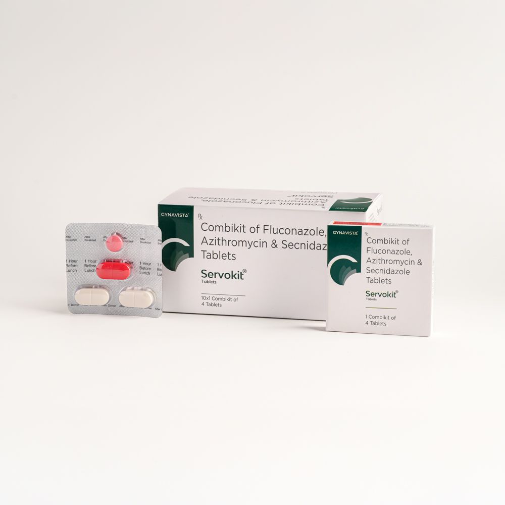 Fluconazole 150mg + Secnidazole 1gm + Azithromycin 1gm